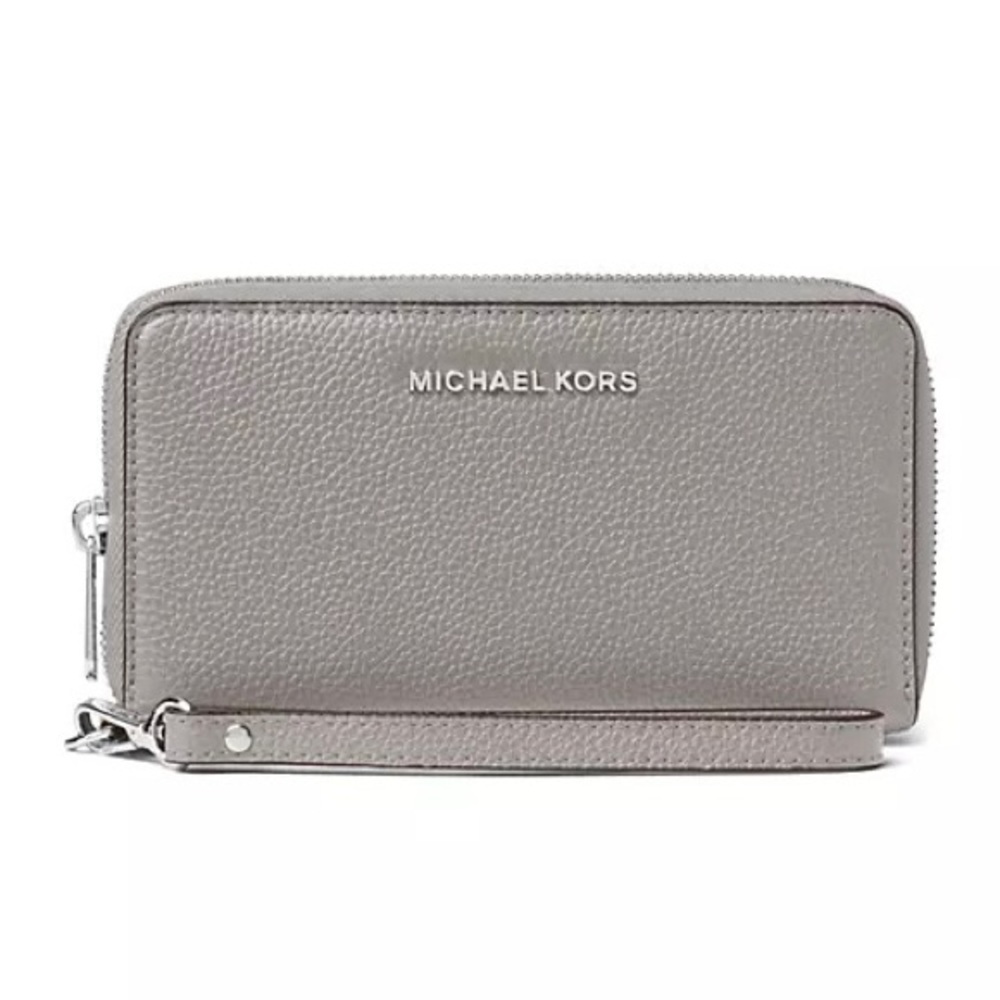 Michael Kors Leather Smartphone Wallet Wristlet